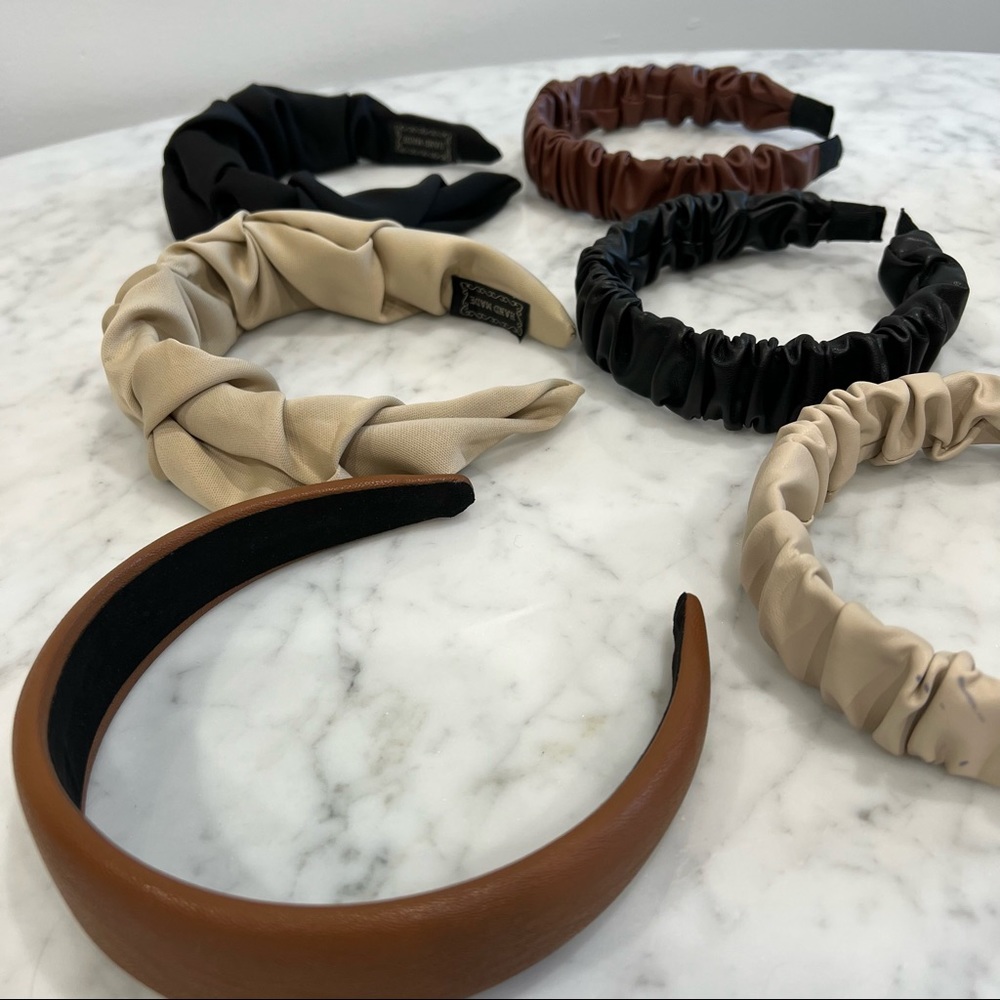 Lot of 6 headbands